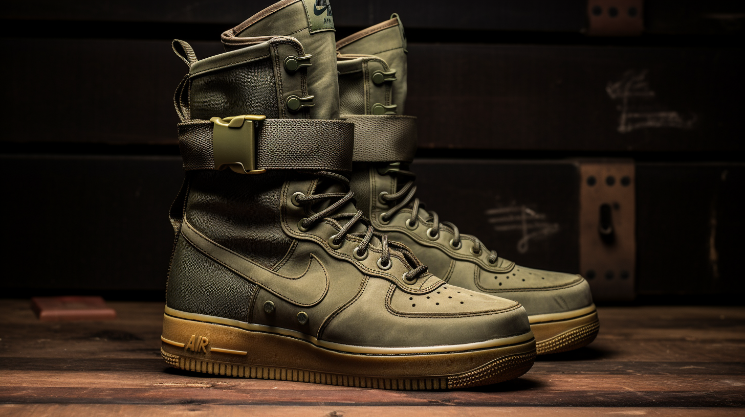 Nike SF Air Force 1: сочетание военного стиля и урбанизма